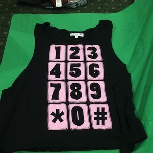 Wildfox black t shirt